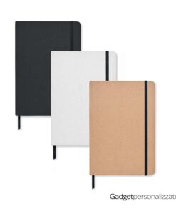 Notebook A5 Stein con copertina rigida in cartone riciclato e pagine in carta pietra