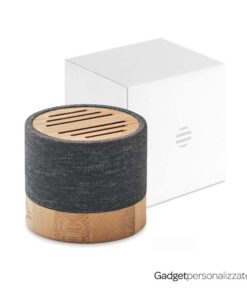 Speaker wireless 5.0 Bool con scocca in rPET e bambù