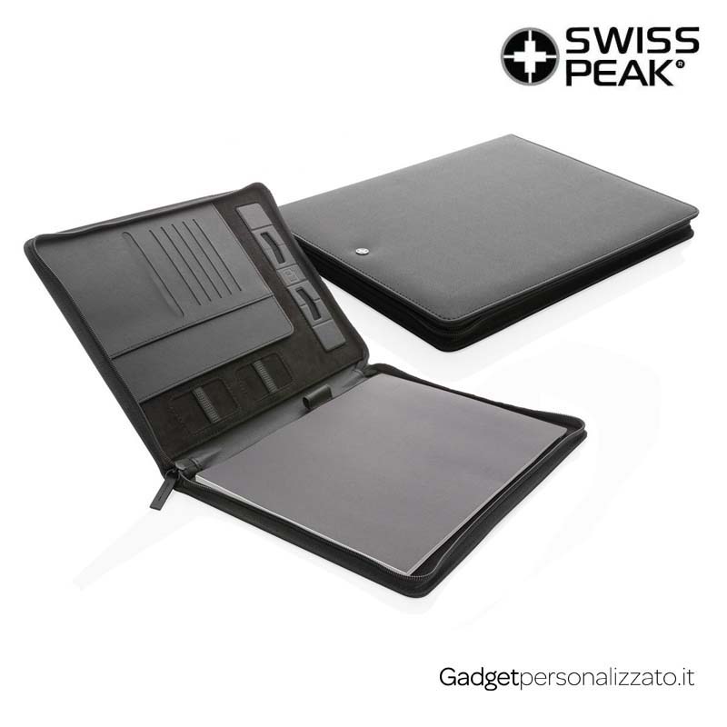 Portadocumenti A4 Swiss Peak Heritage con custodia in PU riciclato RCS - immagine 6