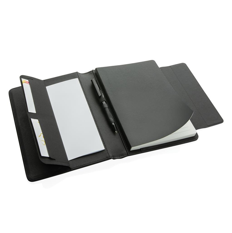 Portfolio A5 Swiss Peak Heritage con cover in PU riciclato RCS - immagine 5
