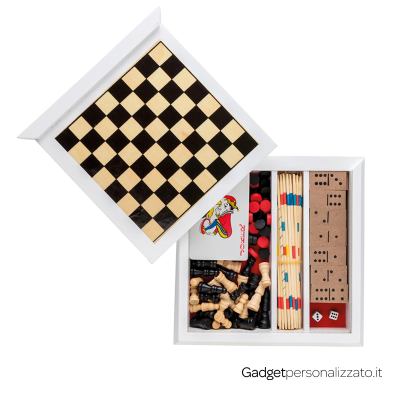 Set giochi da tavolo 5 in 1 - immagine 3