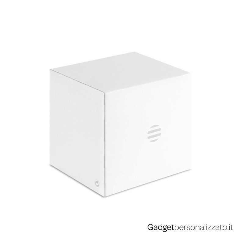 Candela profumata alla vaniglia su base legno - immagine 4