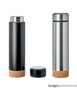 Bottiglia termica Pole Cork in acciaio inox 450ml