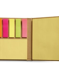 Set memo pad in cartone riciclato rigido