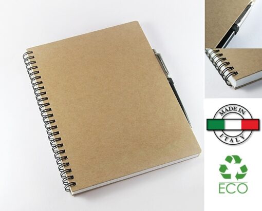 Notes Recycle-me Pen Off cartoncino riciclato Made in Italy