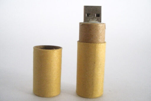 Chiave USB Eco Paper cilindrica