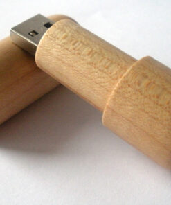 Chiave USB Legno cilindrica