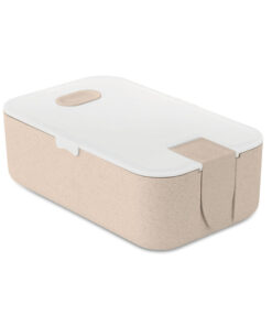 Lunch box portapranzo 2Go in fibra di grano con stand per telefono