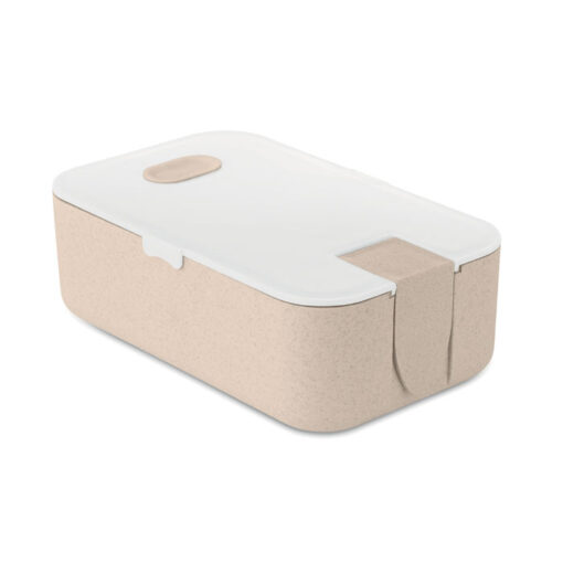 Lunch box portapranzo 2Go in fibra di grano con stand per telefono