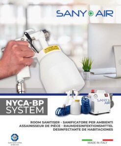 SANY+AIR nebulizzatore per liquidi igienizzanti Made in Italy