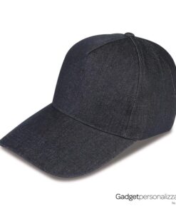 Cappellino 5 pannelli in jeans