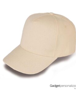 Cappellino Golf 5 pannelli in cotone organico