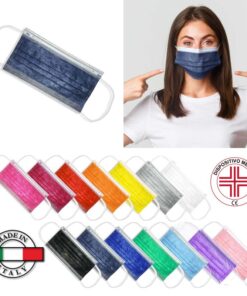 Mascherina chirurgica colorata Classe I