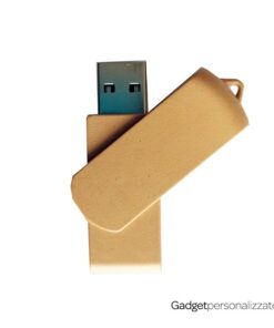 Chiave USB in pasta di mais con cap rotante