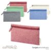 Beauty Case trousse Halgar in cotone riciclato