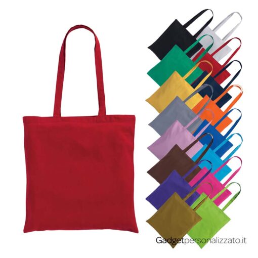 Shopper in cotone 130 gr/m² cm 38x42