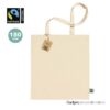 Shopper Flyca Fairtrade in cotone manici lunghi