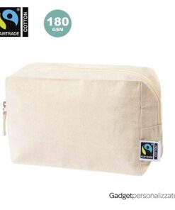 Beauty Case Grafox Fairtrade in cotone