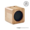 Cassa speaker wireless 5.0 Audio con finitura in bambù