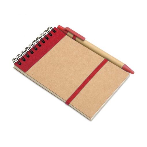 Block notes 9x14 Sonora in carta riciclata e penna - immagine 4