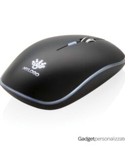 Mouse wireless con logo retroilluminato