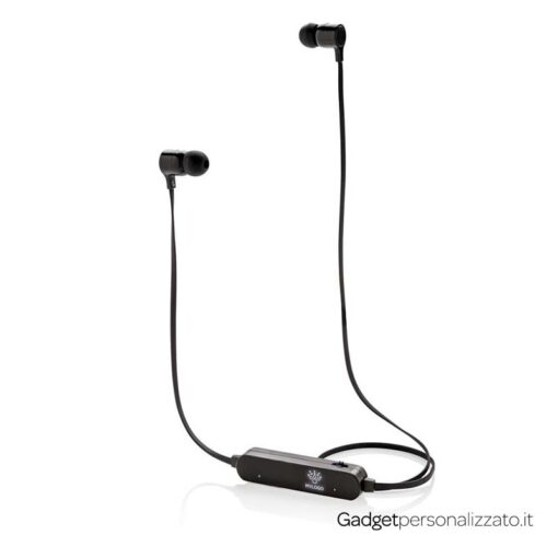 Auricolari bluetooth con logo retroilluminato