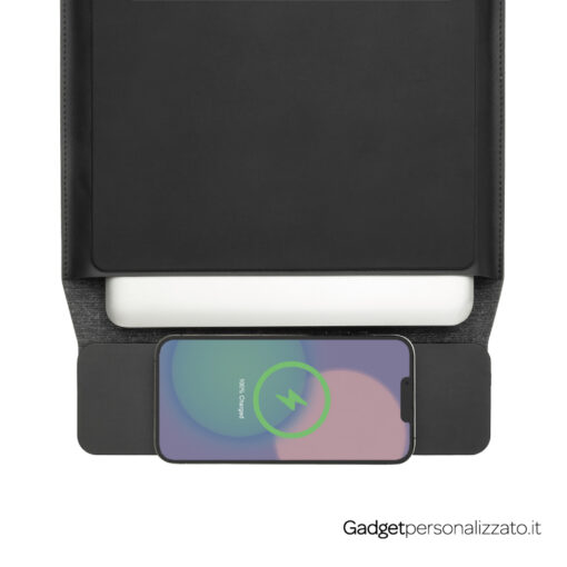 Tasca per PC 14-15,6" con Ricarica Magnetica Wireless - Swiss Peak - immagine 2