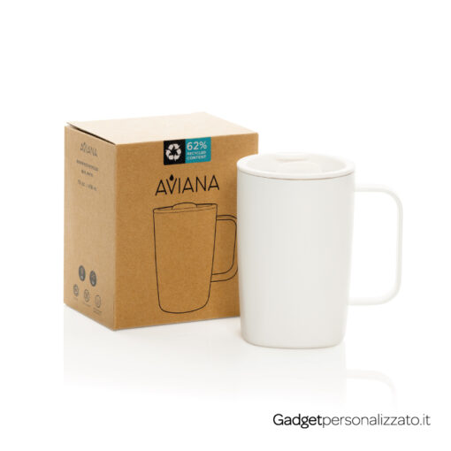 Tazza Termica Aviana™ Rowan in Acciaio Riciclato RCS - 450 ml - immagine 6